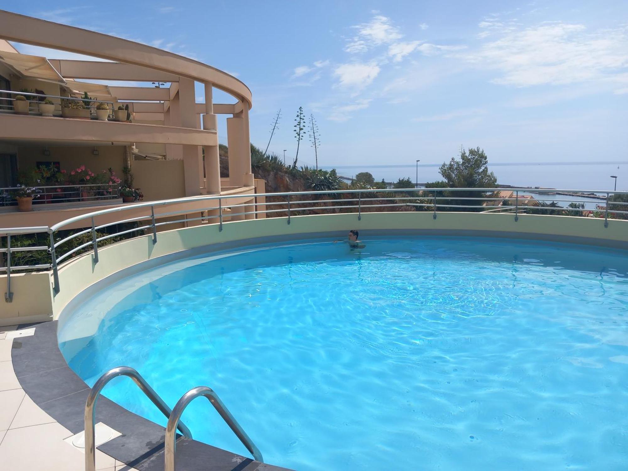 Chambre D'Hote - Vue Mer Au Mont Saint-Clair Sete Luaran gambar